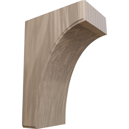 Ekena Millwork 5 1/4"W x 8"D x 12"H Clarksville Bracket, Walnut BKTW05X08X12CVWA